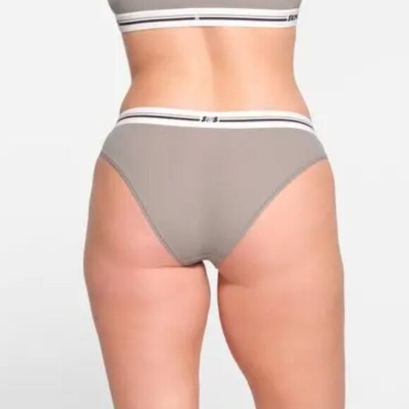 NWT SKIMS Everybody Logo Bikini Smoke Gray Grey Make Your Own Bundle Size 4x $20 - Picture 2 of 16